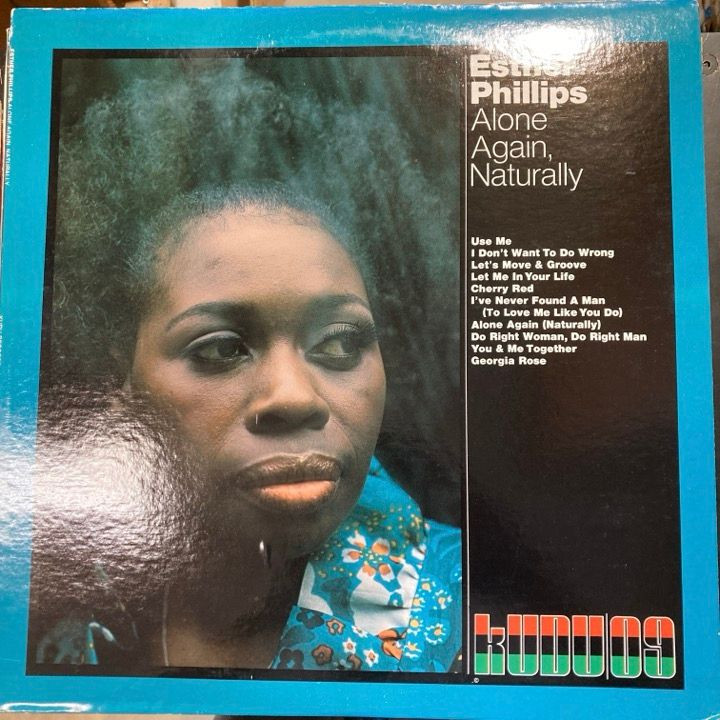 Esther Phillips - Alone Again, Naturally (US/1972) LP (VG+/VG+) -soul-